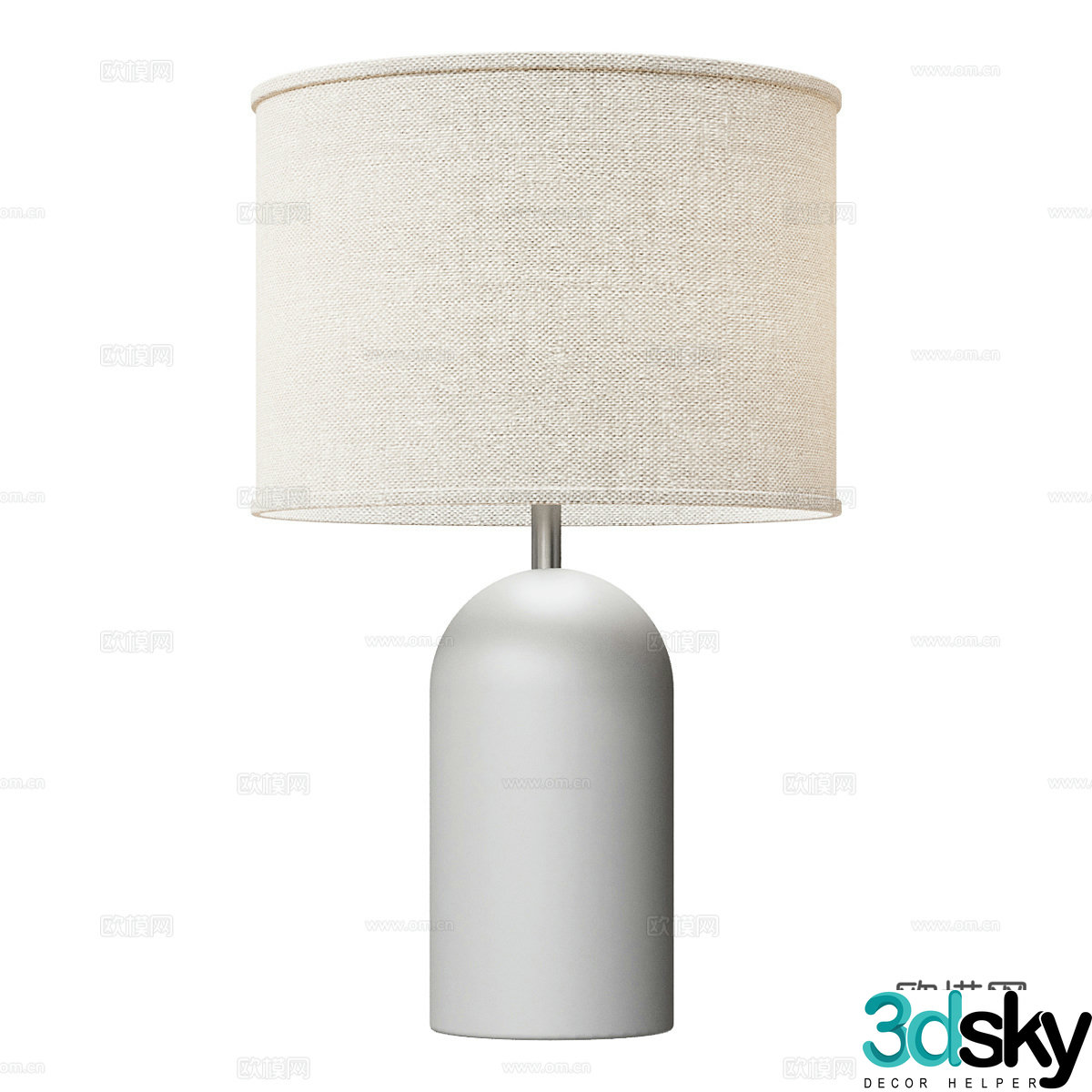 Modern desk lamp 3d model