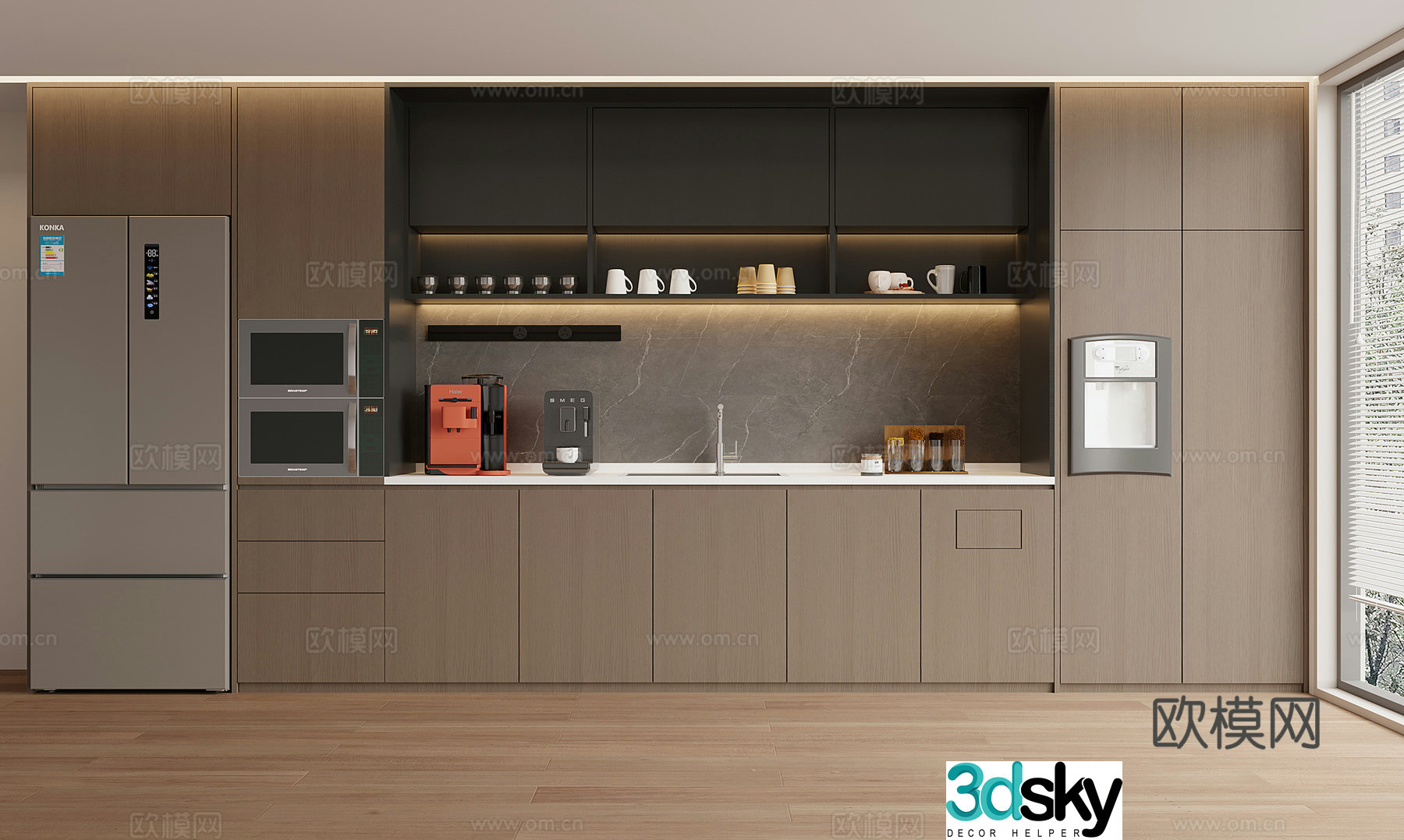 Italian pantry 3D model