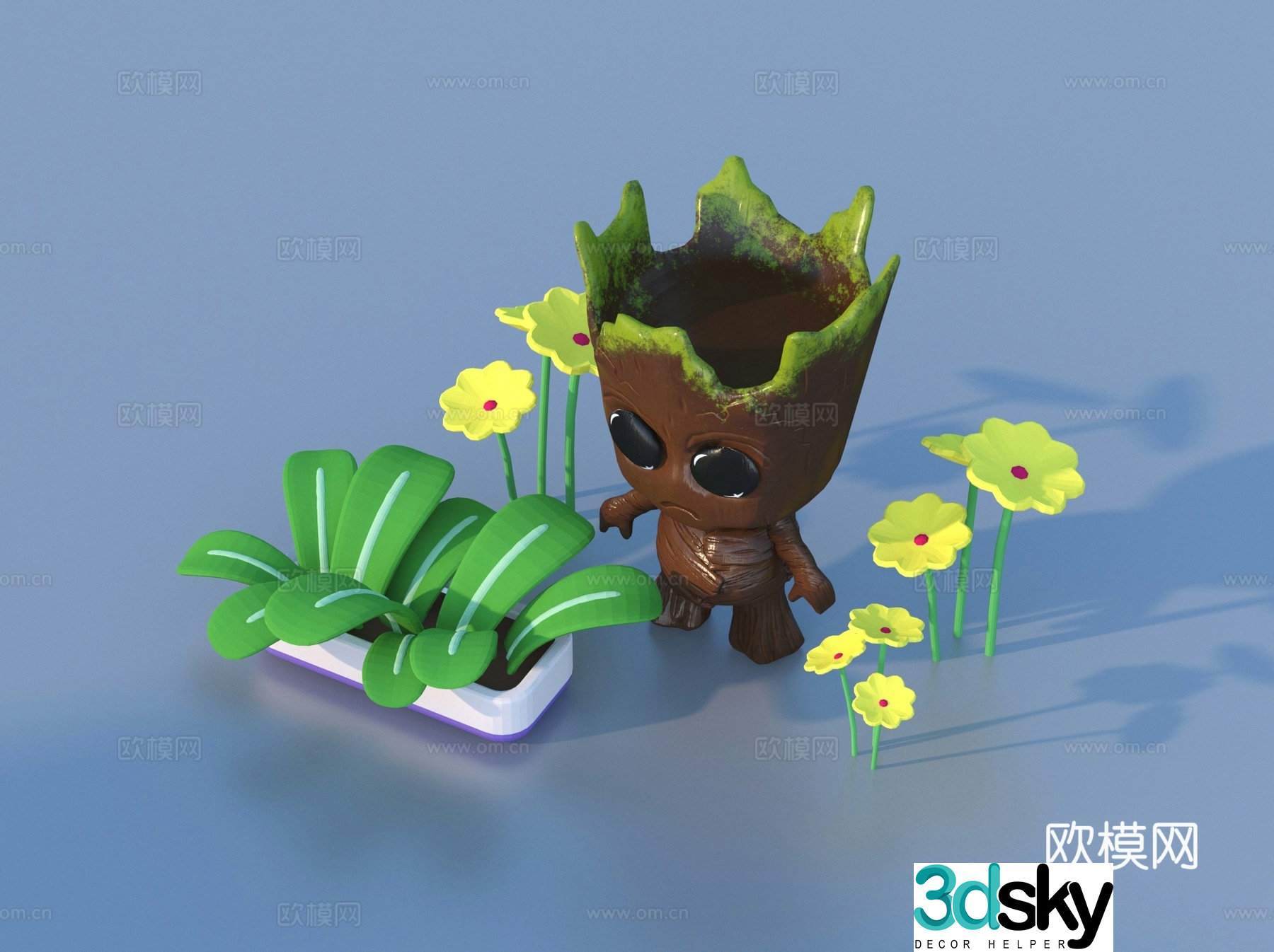 Cartoon toys children’s toys 3d model