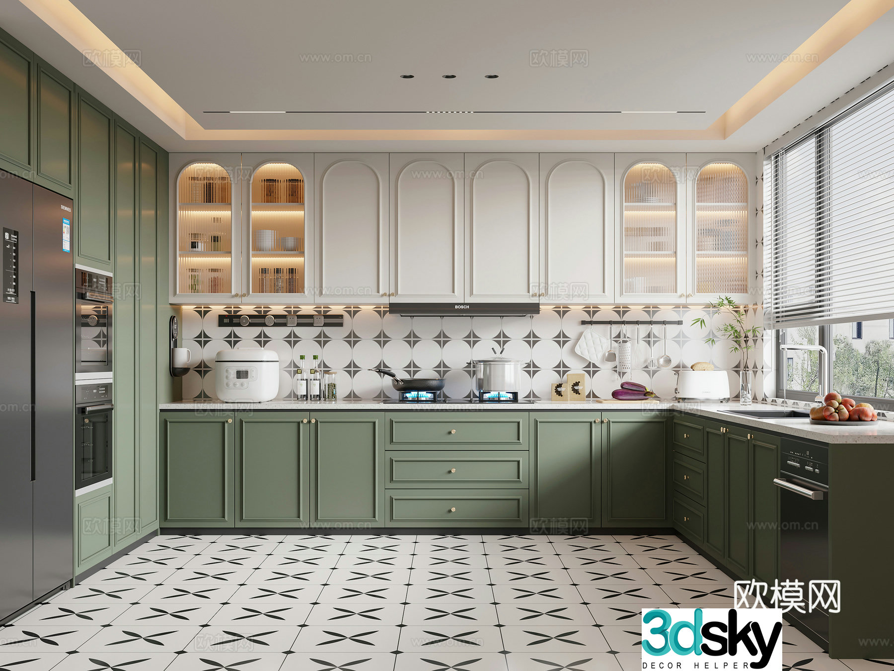 French kitchen 3d model