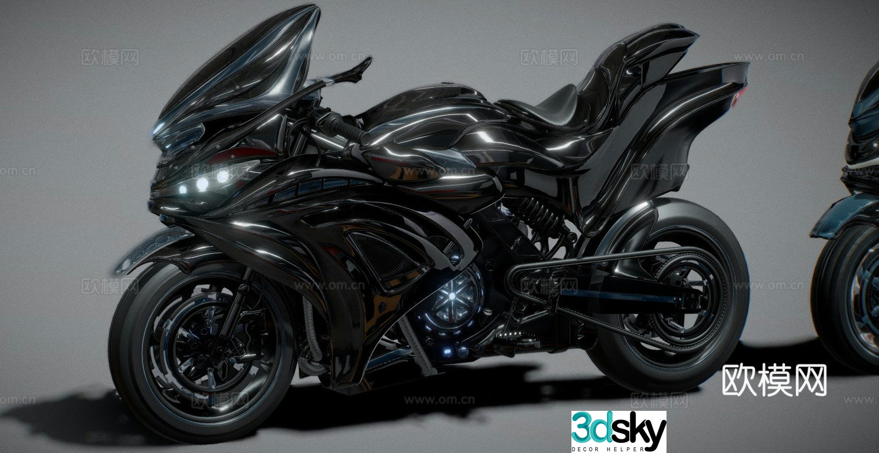 SZH2I2 motorcycle 3d model