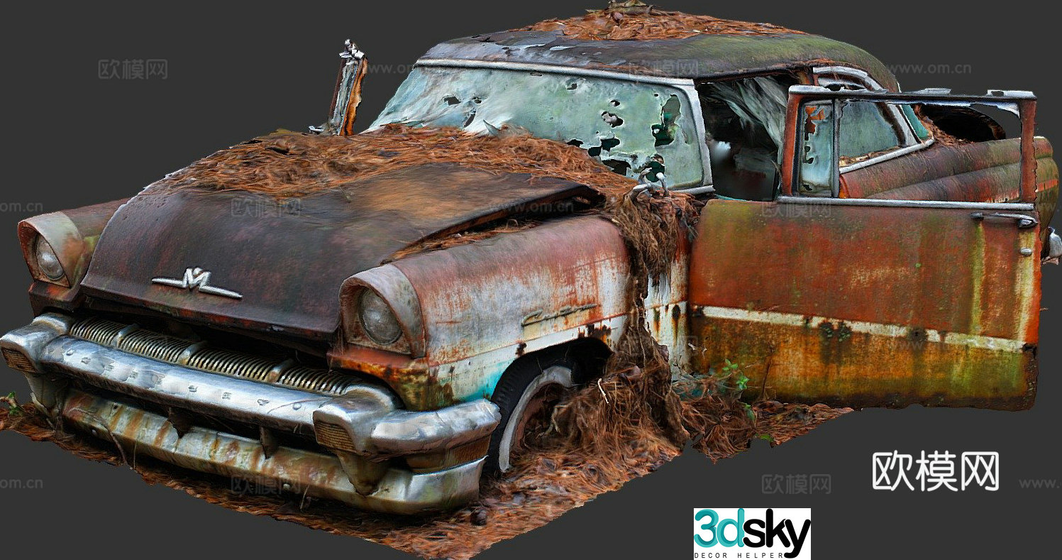Mercury Monterey car 3d model