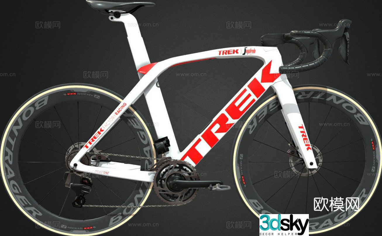 road bike bicycle 3d model