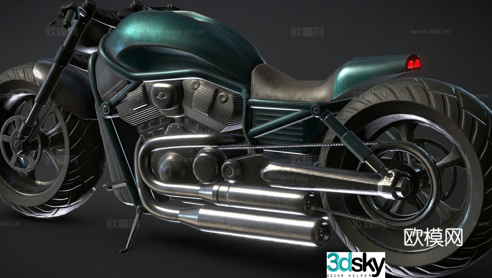 motorcycle motorcycle 3d model