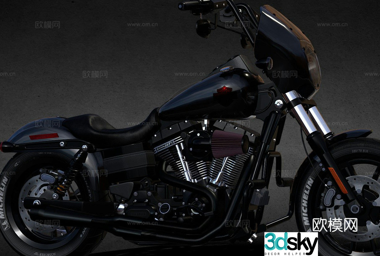 motorcycle motorcycle 3d model