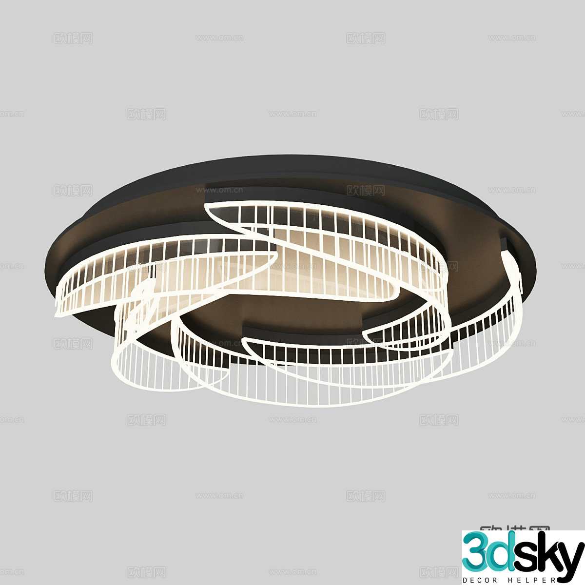 Modern ceiling lamp 3d model