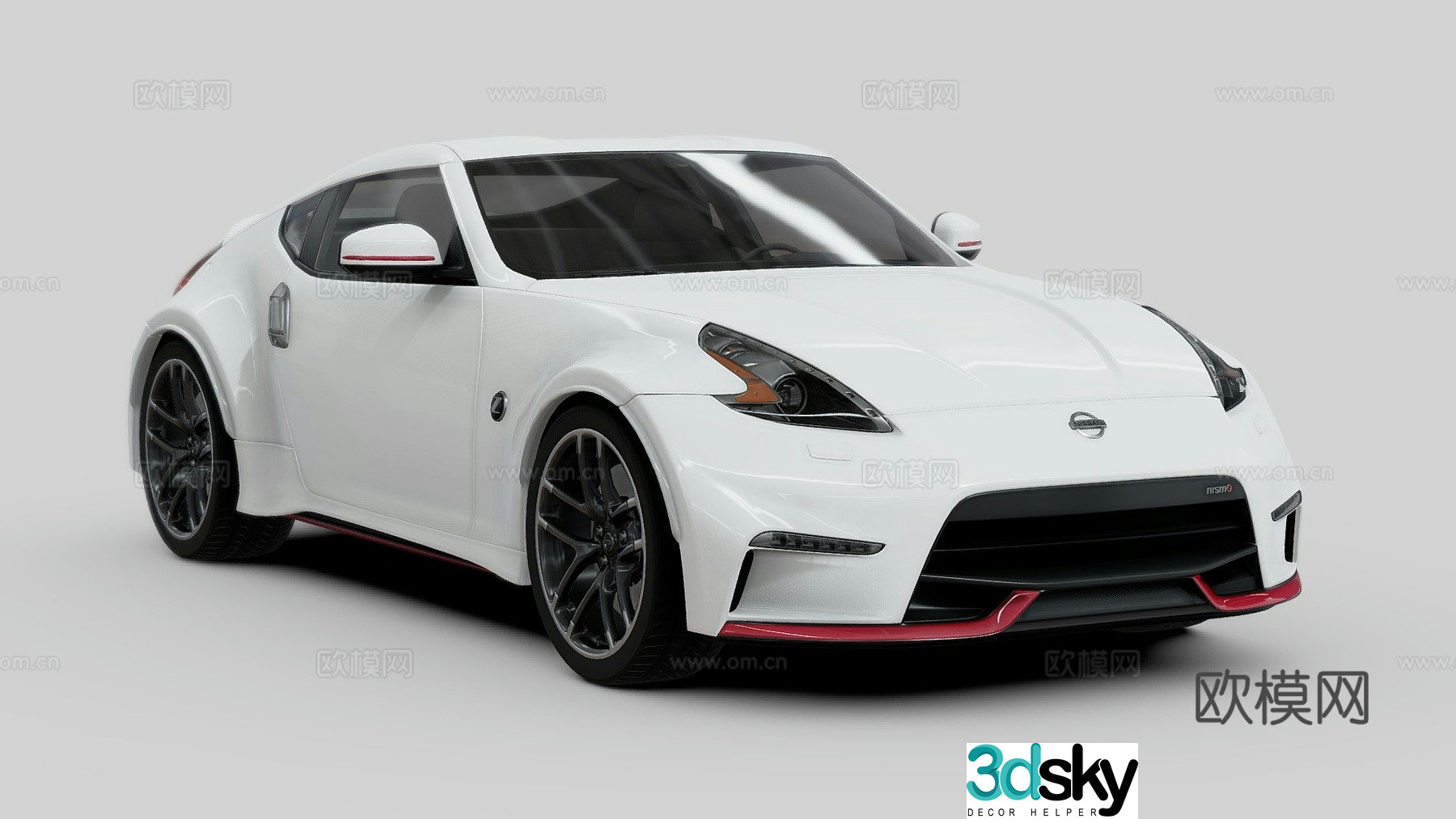 Nissan 370Z Nismo car sedan 3d model