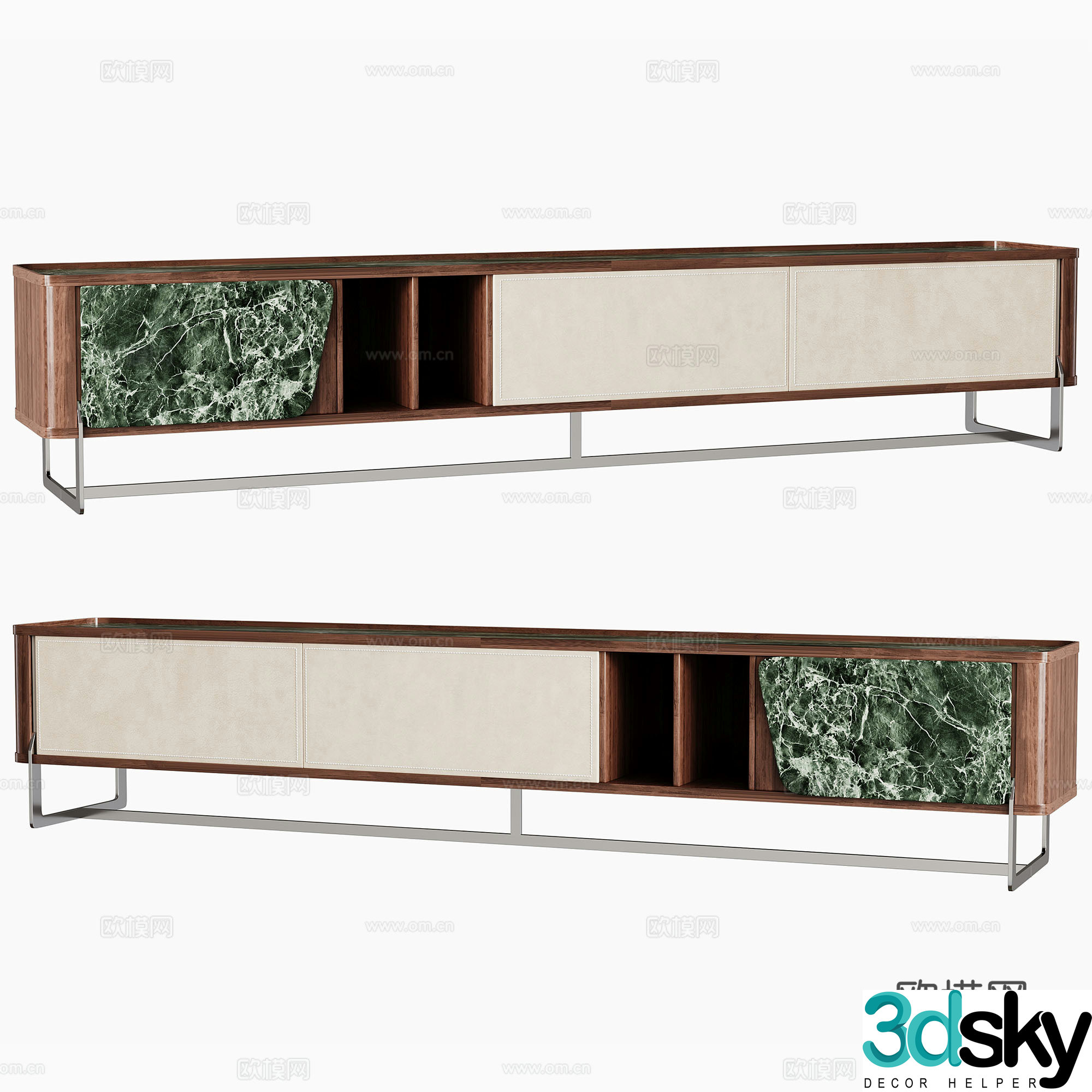 Modern TV cabinet 3d model