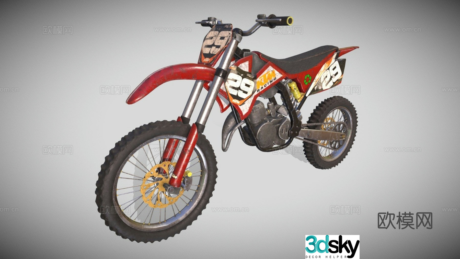 motorcycle 3d model