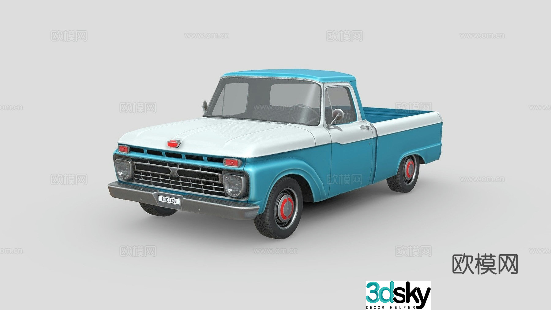 Ford pickup truck 3d model