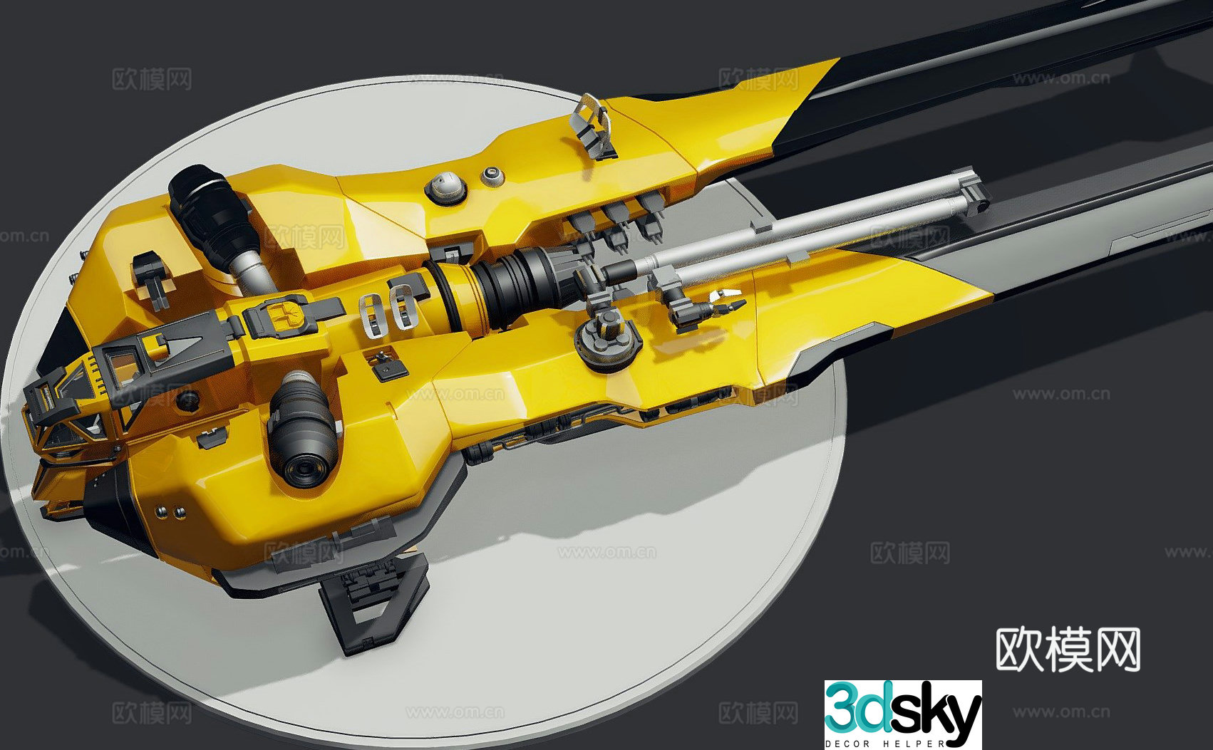 cobra car 3d model