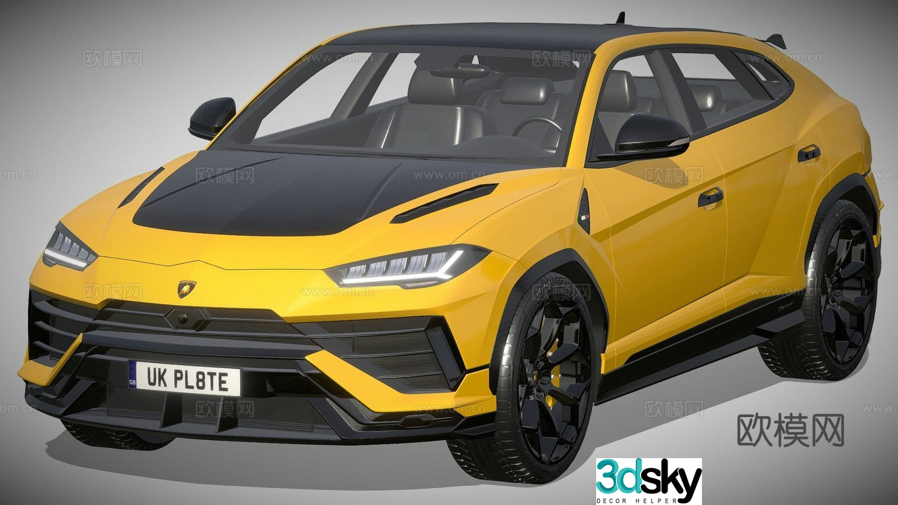 lamborghini car 3d model