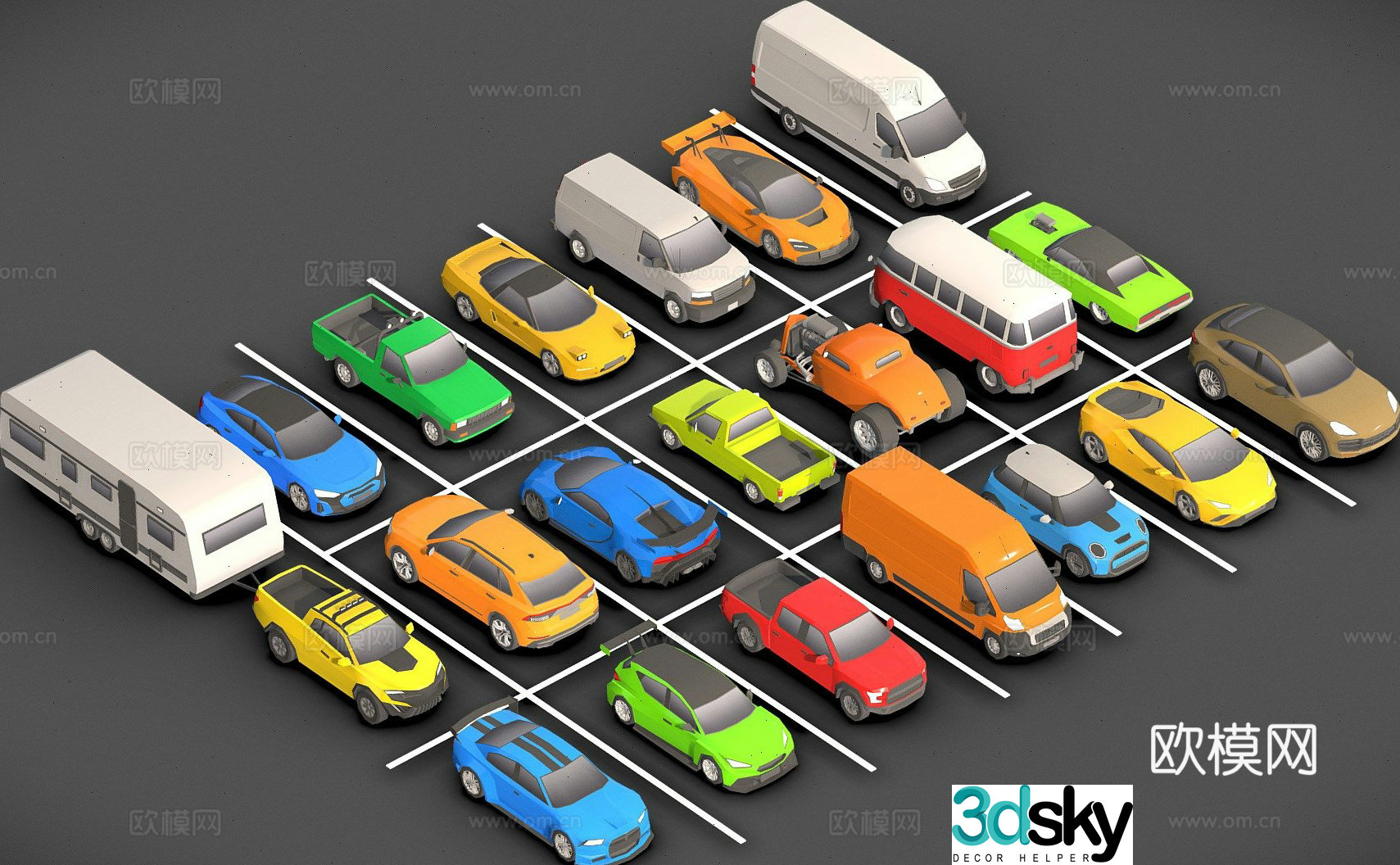 city â€‹â€‹car van 3d model
