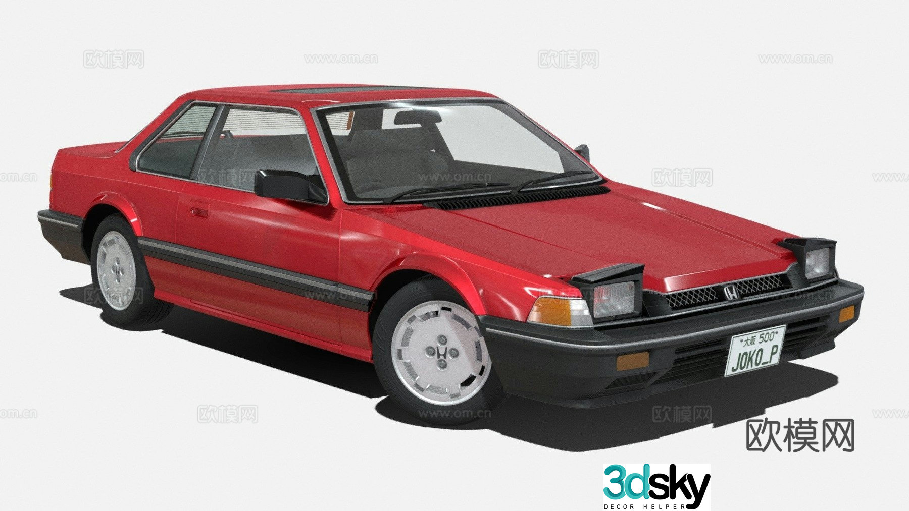 Honda Overture AB car 3d model