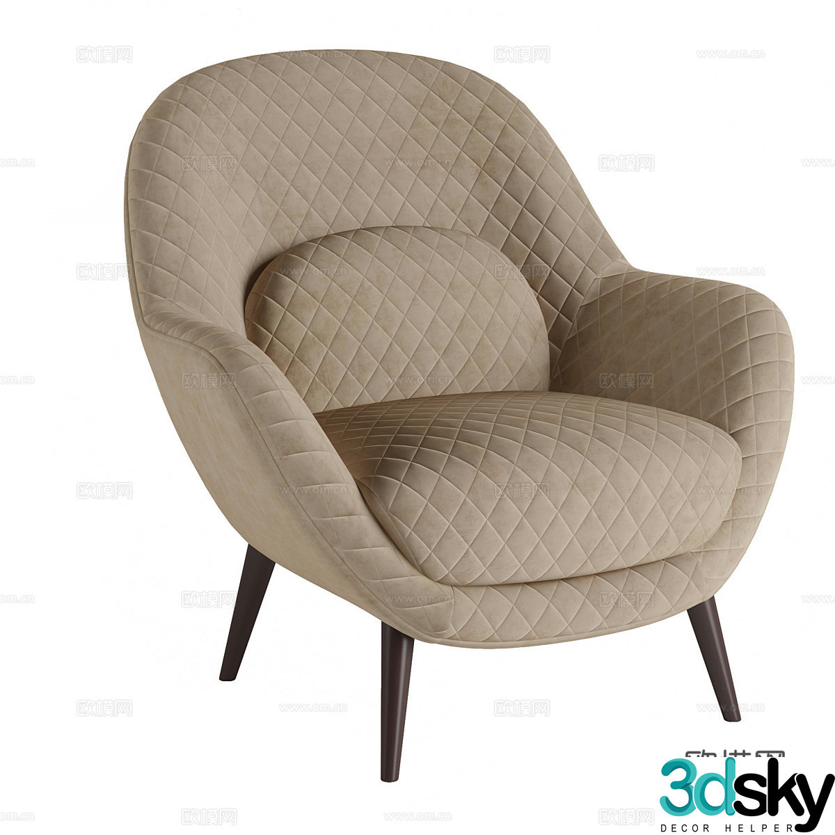 Modern chair sofa chair 3d model