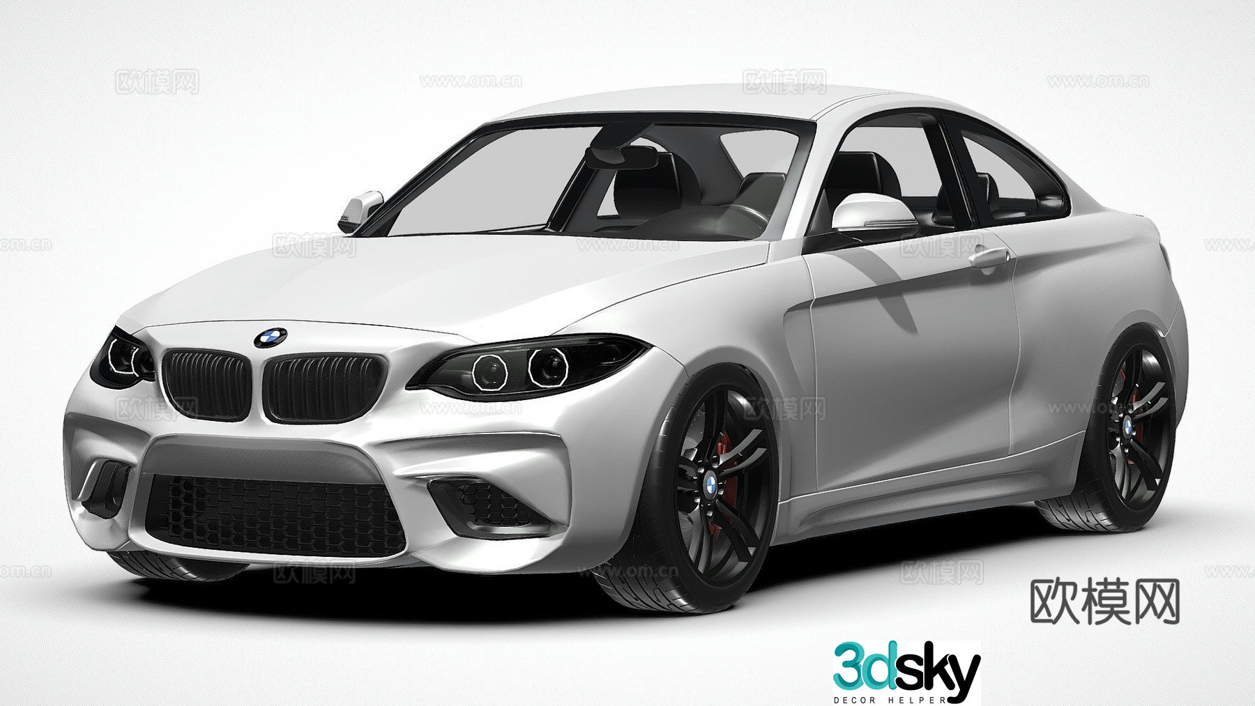 BMW M2 car 3d model