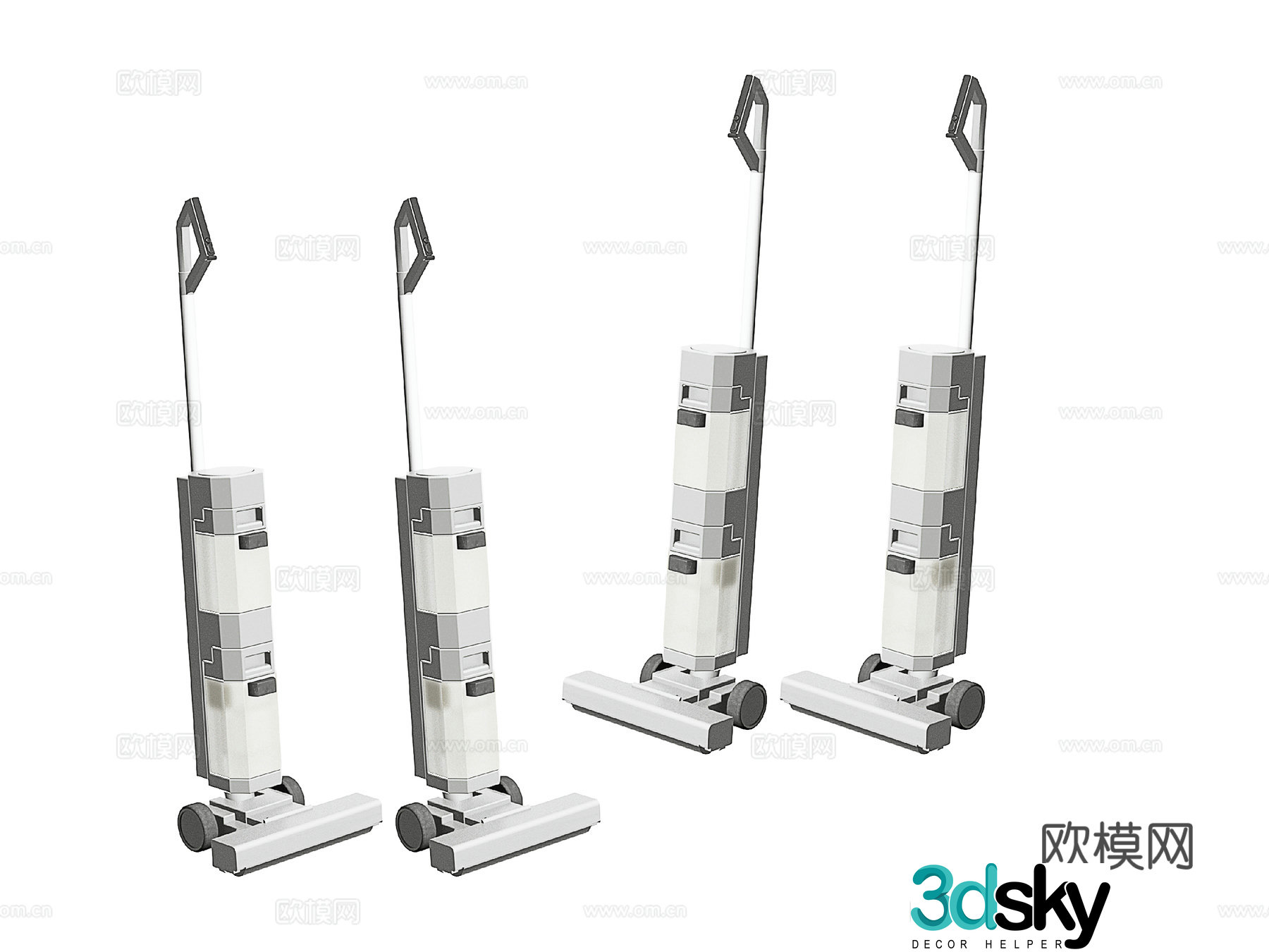 Vacuum cleaner 3d model