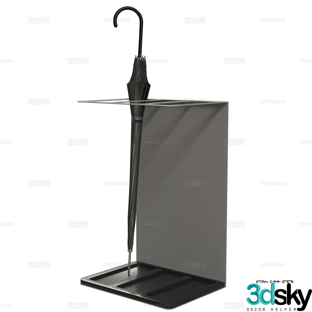 Umbrella stand 3d model