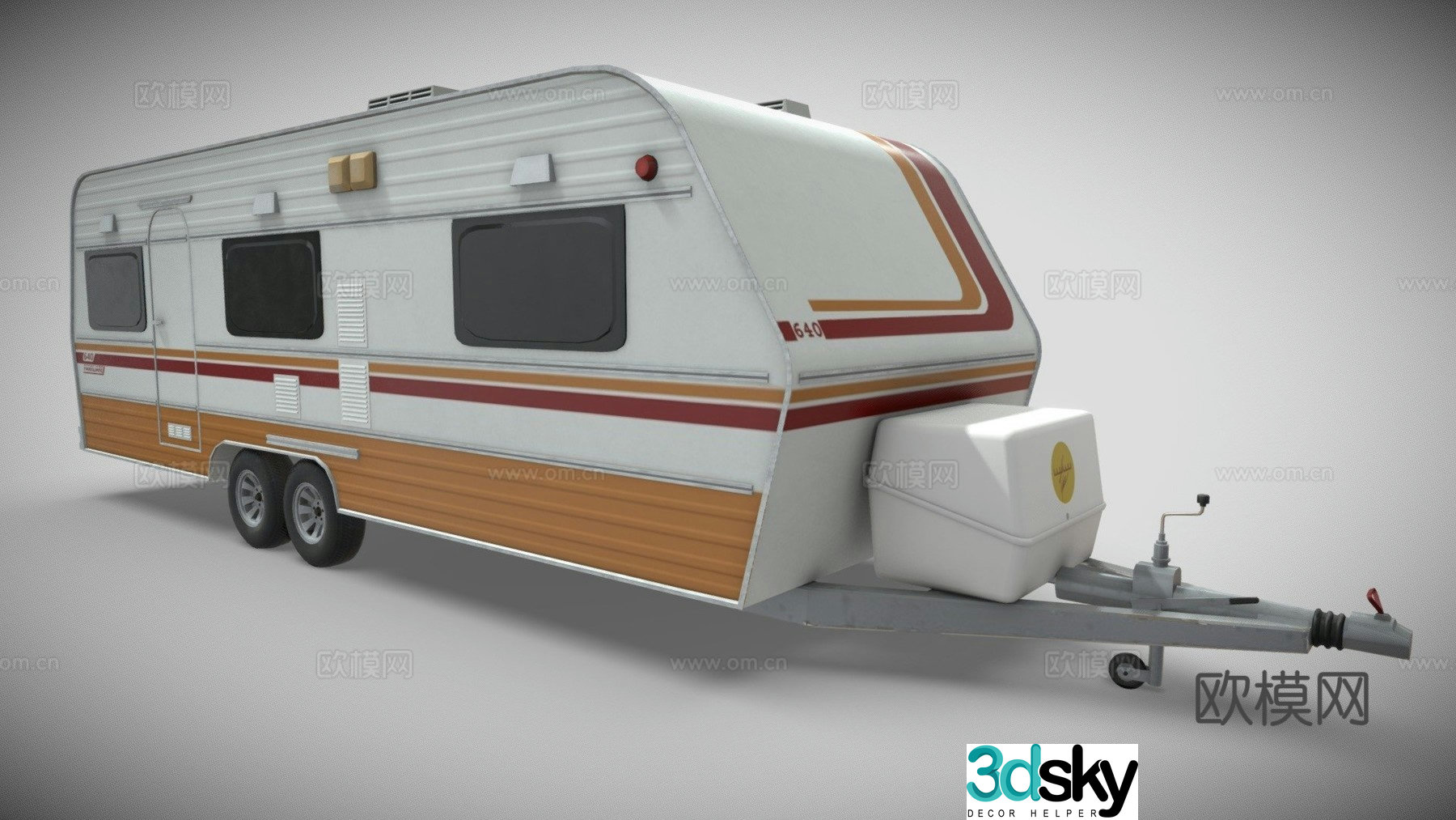Kaman Guia Kc 640 RV 3d model