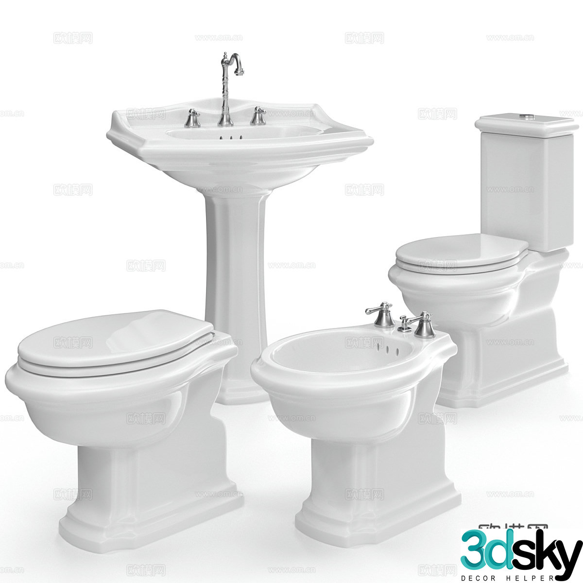 wash basin wash basin wash basin 3d model