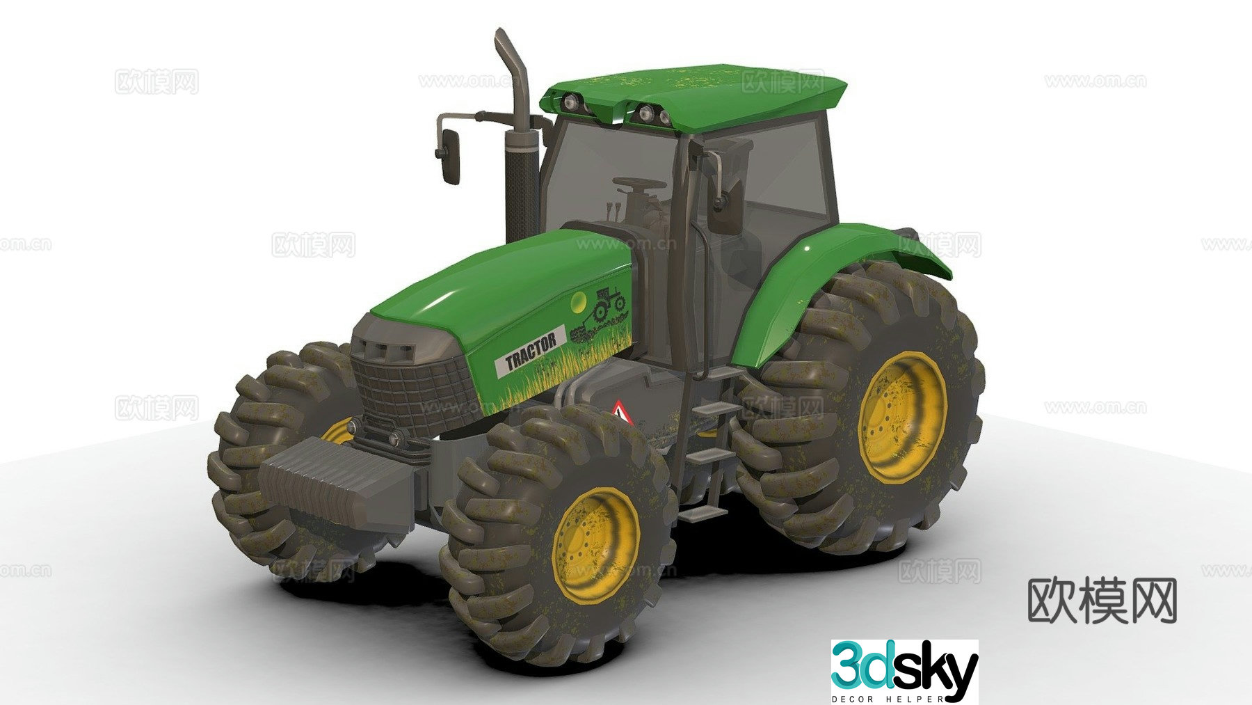 tractor 3d model