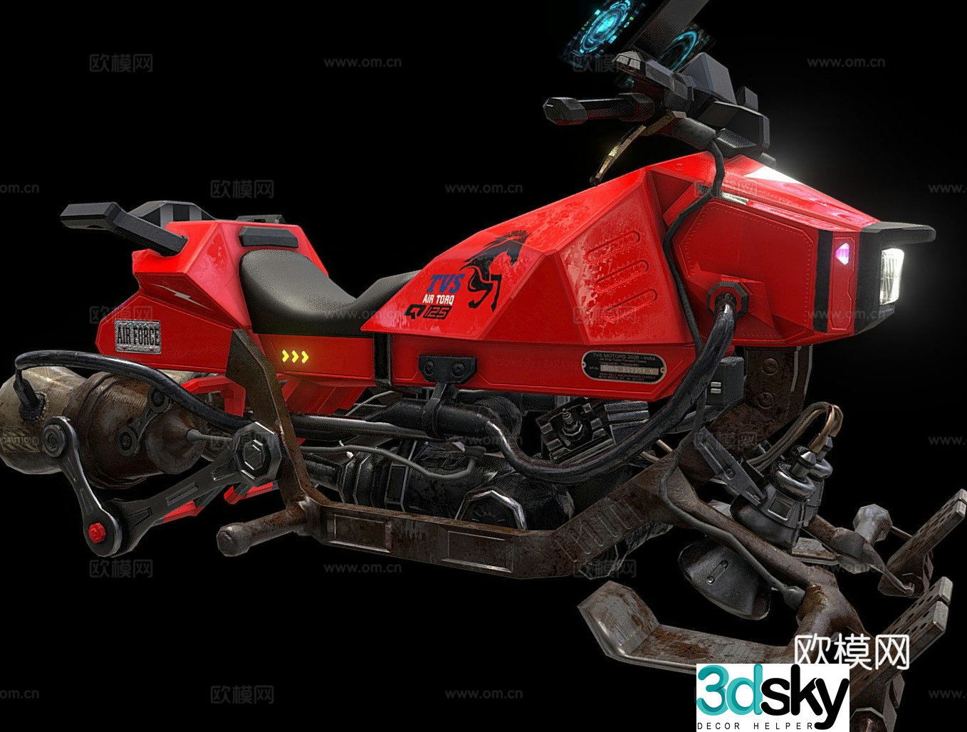 motorcycle motorcycle 3d model