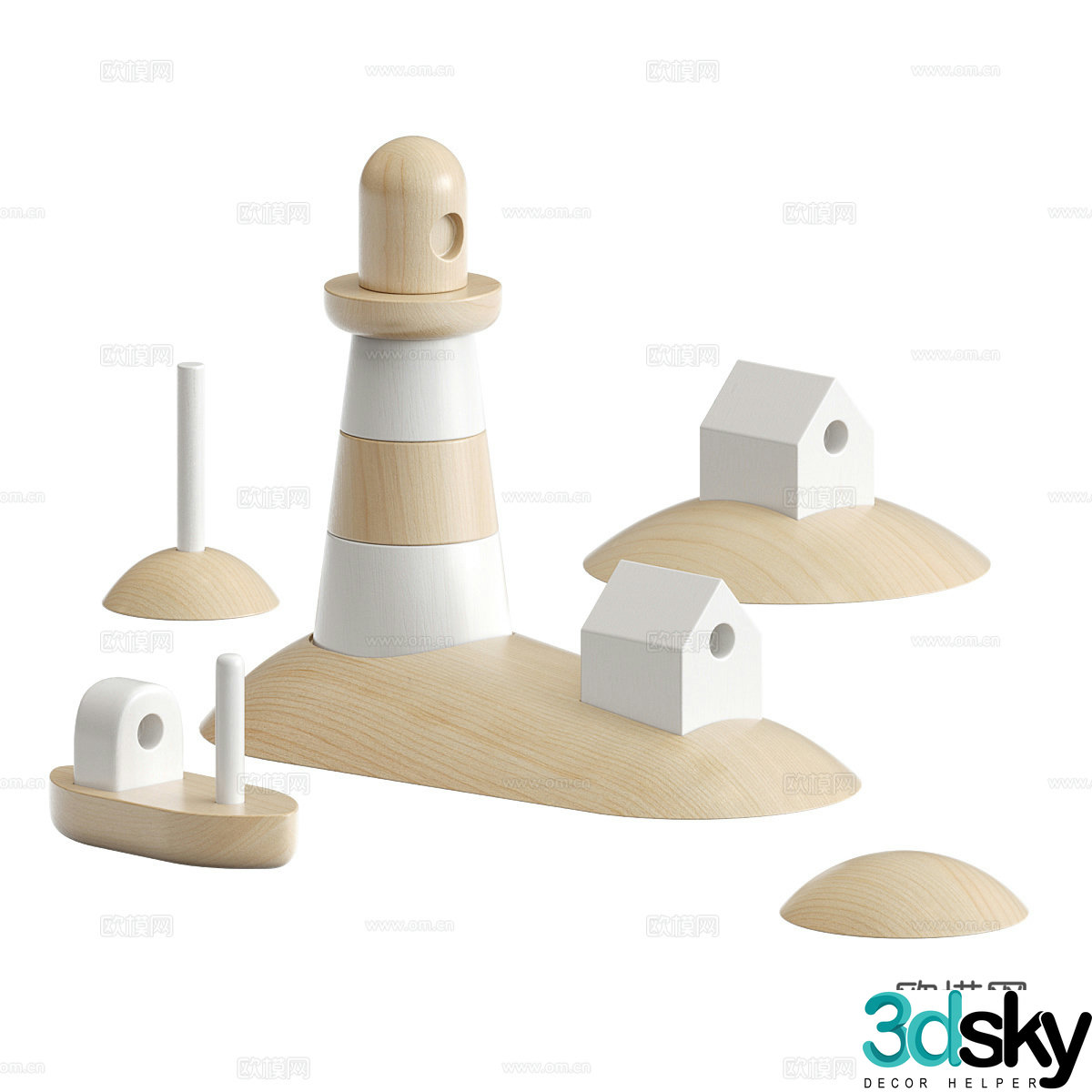 Children’s toys building block toys 3d model