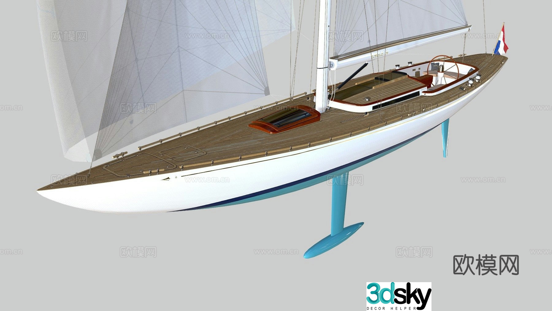 leonardo yacht cruise ship 3d model