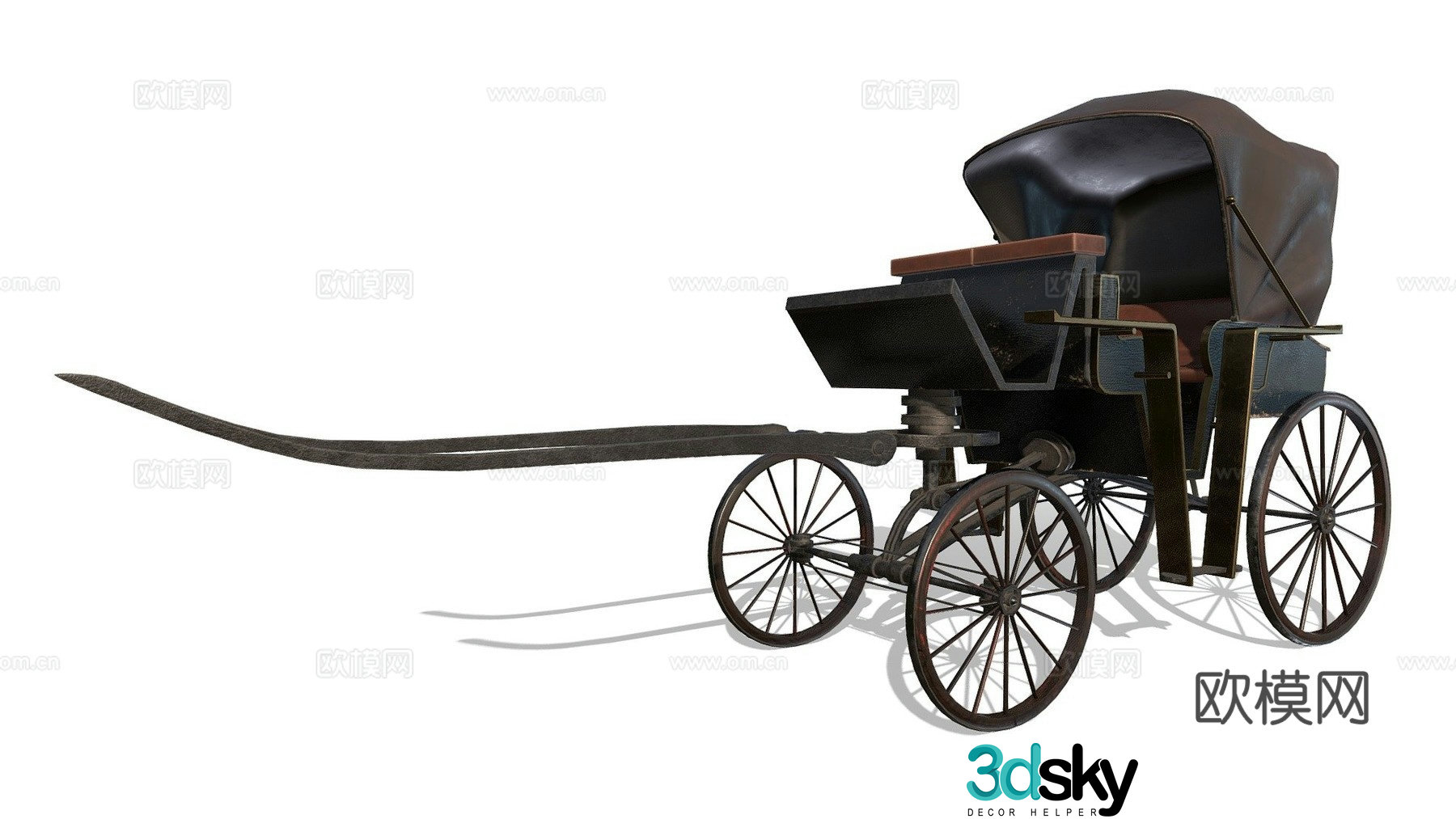 Stagecoach 3d model
