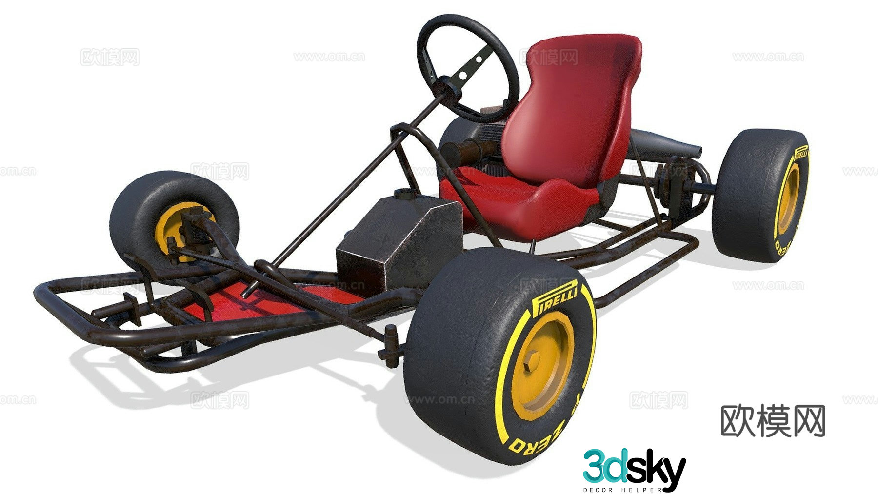Go Kart 3d model