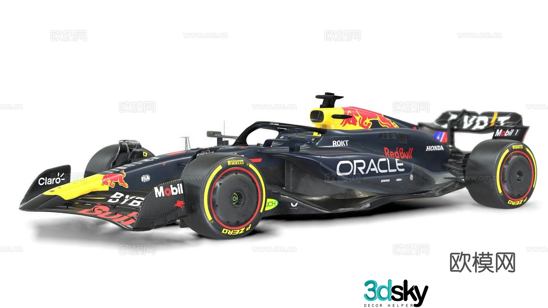 F1 Red Bull RB-racing 3d model