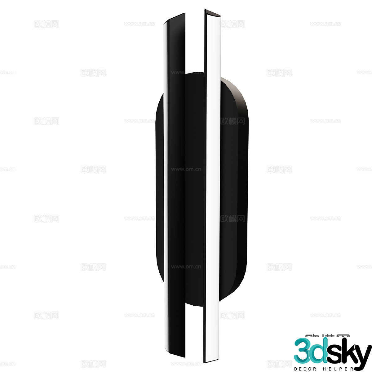 Simple wall lamp bedside wall lamp 3d model