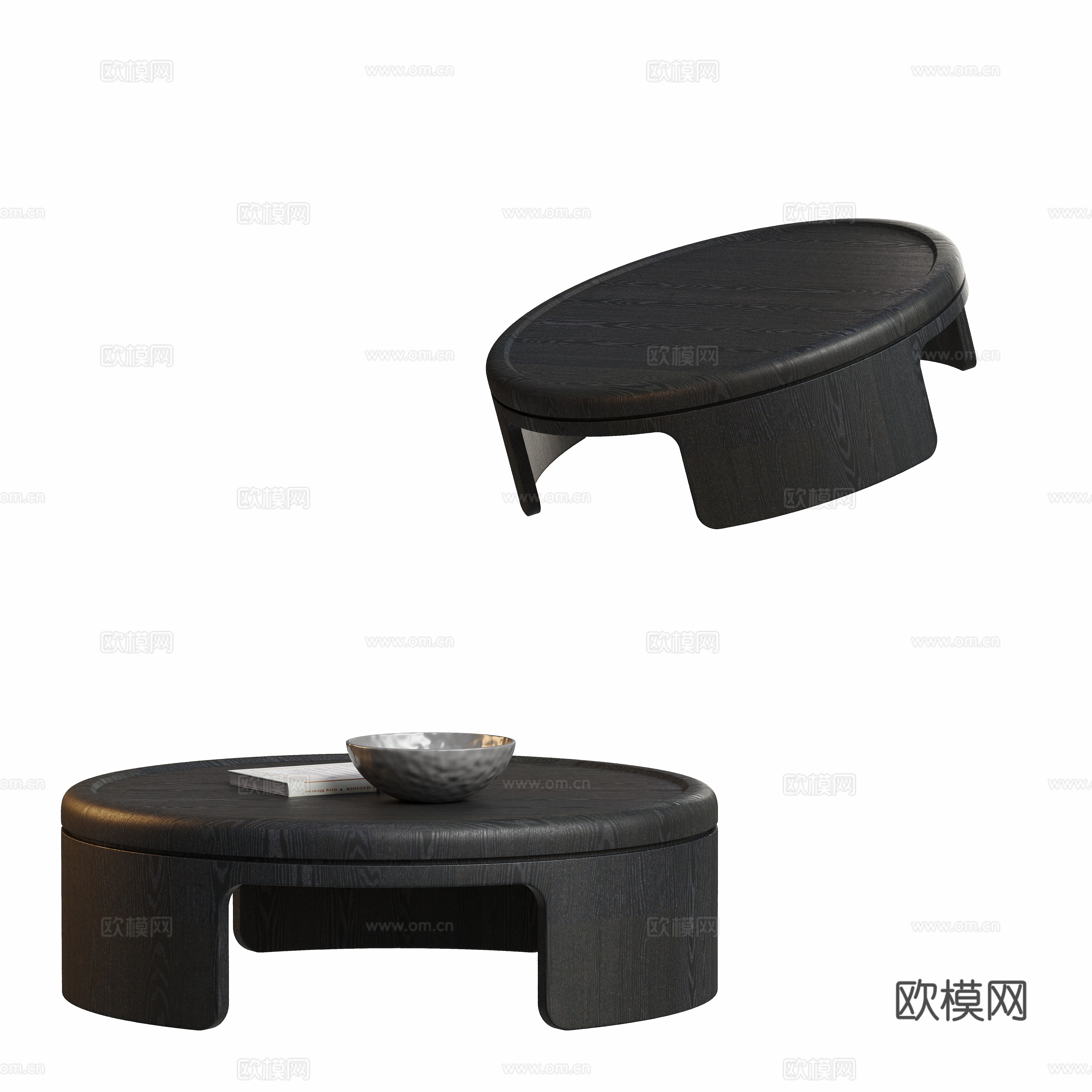 Modern coffee table 3d model
