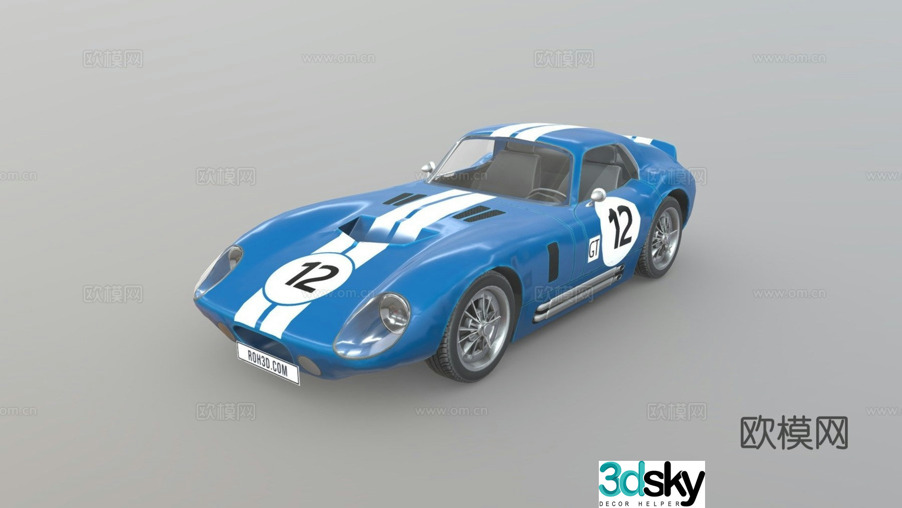 racing car 3d model