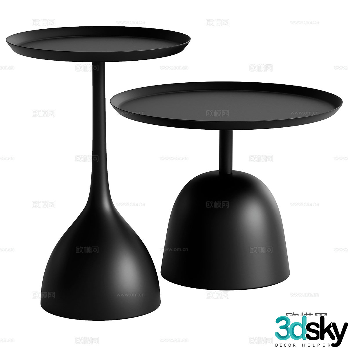3D model of mother-in-law coffee table
