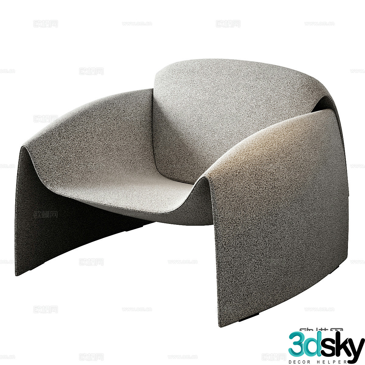 Sofa chair leisure chair 3d model
