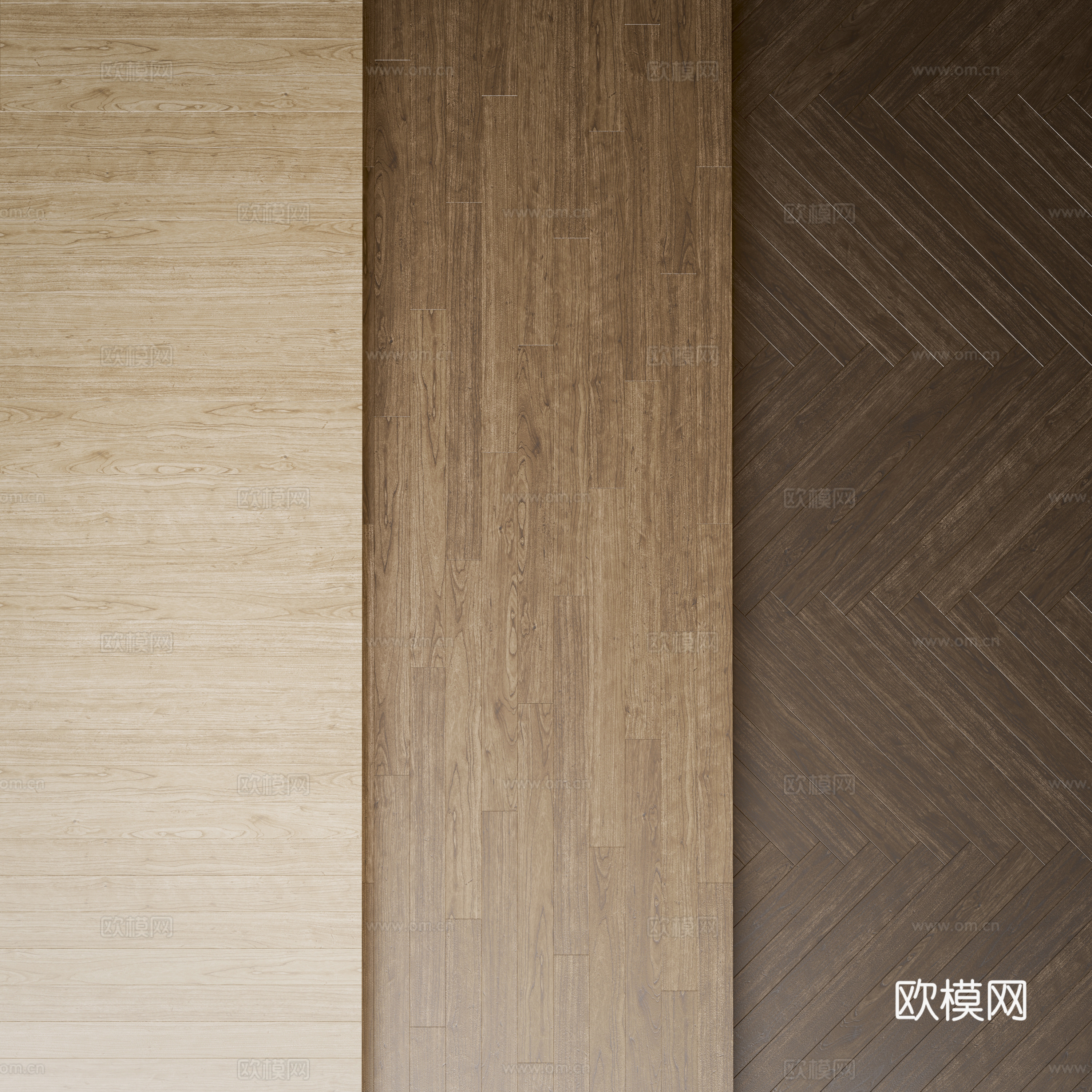 Wood Grain Wood Flooring Interior Flooring 3d Model