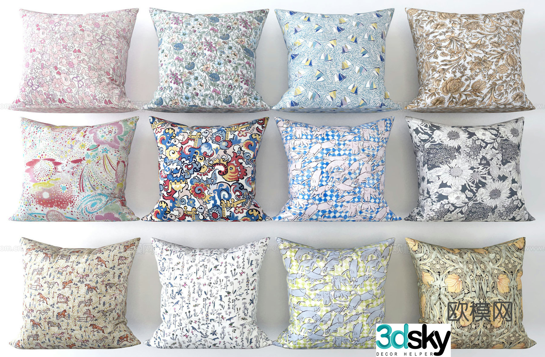 pillow pillow 3d model