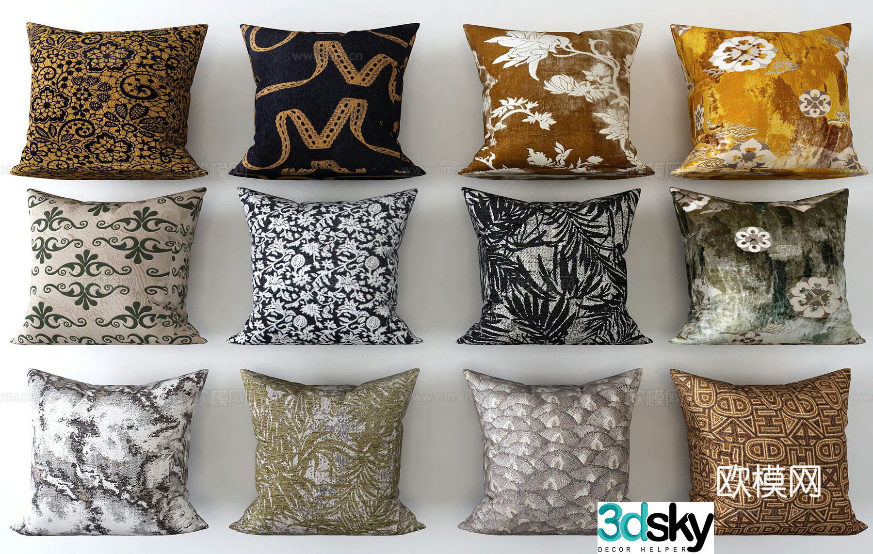 pillow pillow 3d model
