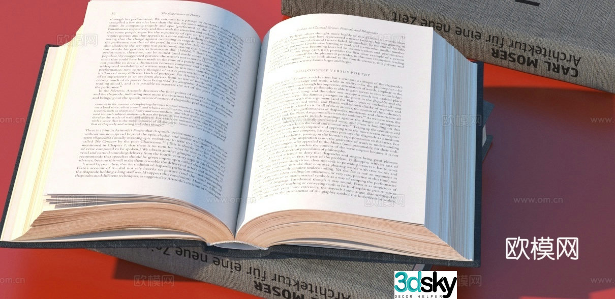 books books magazines publications 3d model