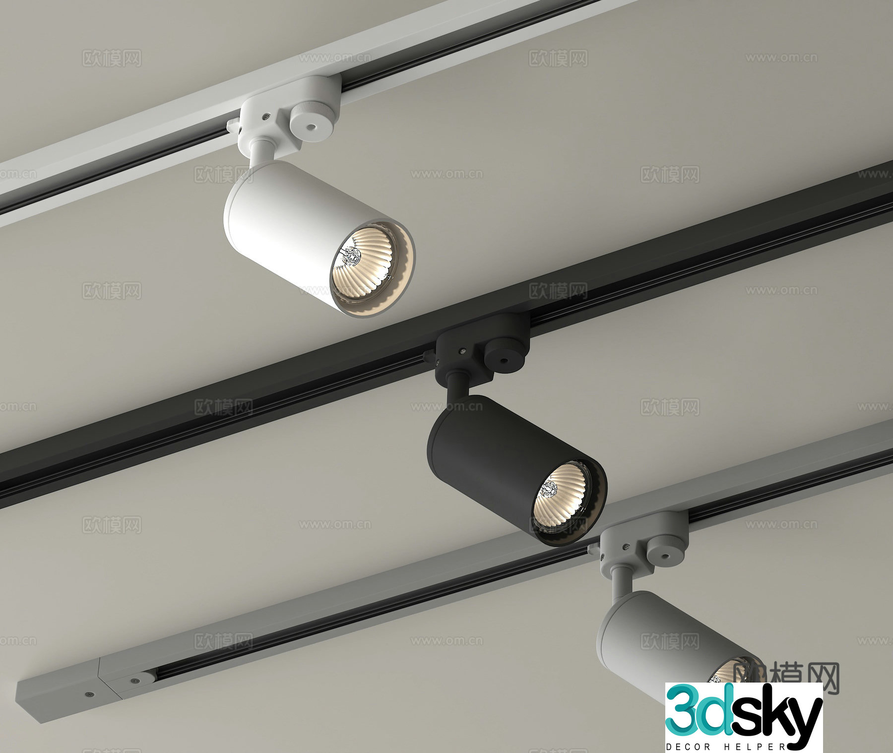 downlight spotlight 3d model