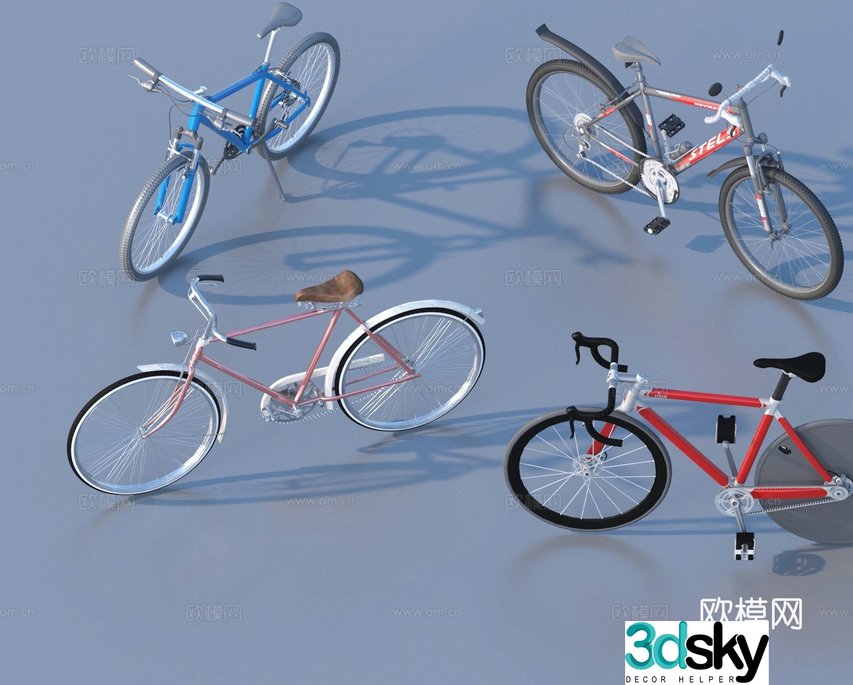 bicycle bicycle chain bicycle 3d model