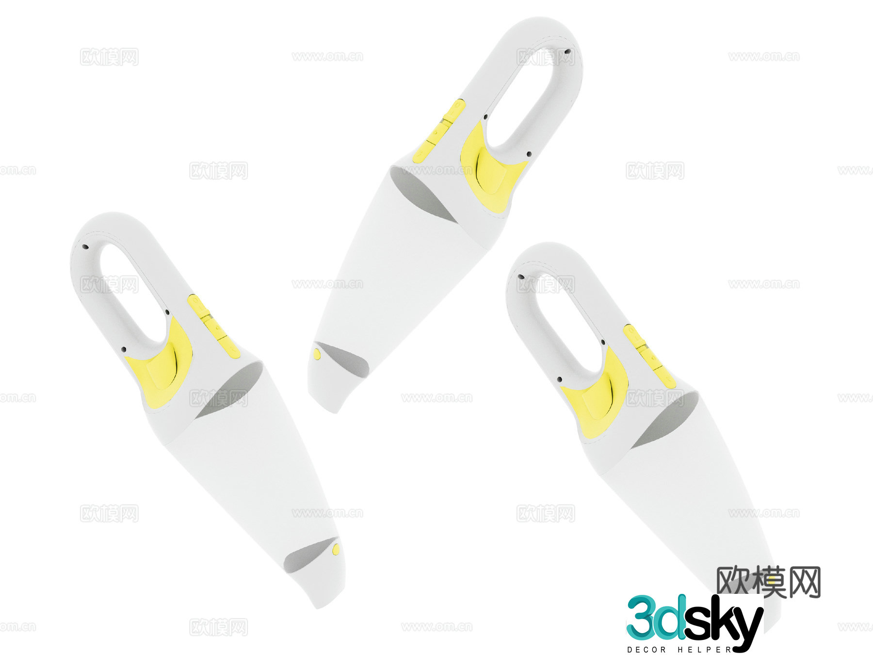Vacuum cleaner 3d model