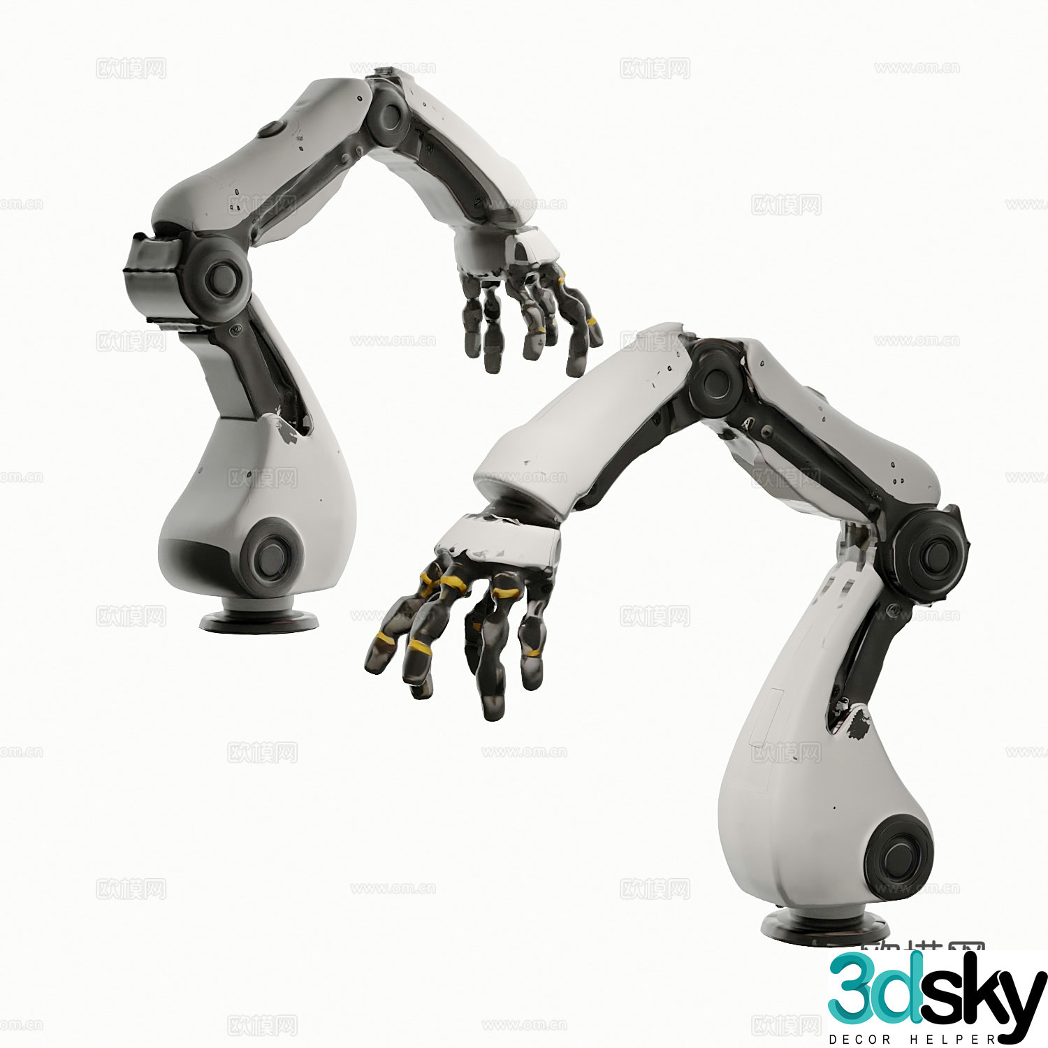 Robotic arm Robotic arm 3d model