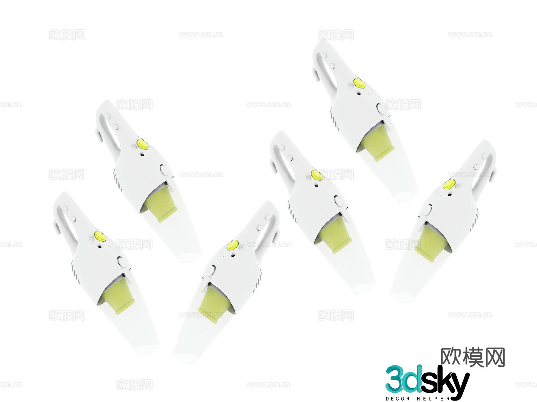 Vacuum cleaner 3d model
