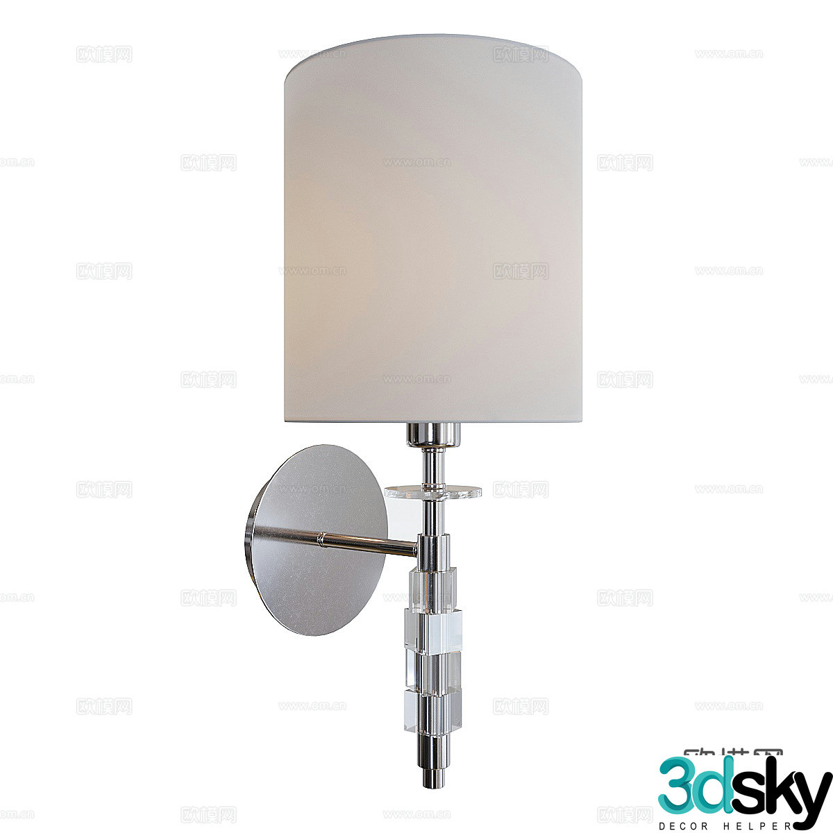 wall lamp 3d model
