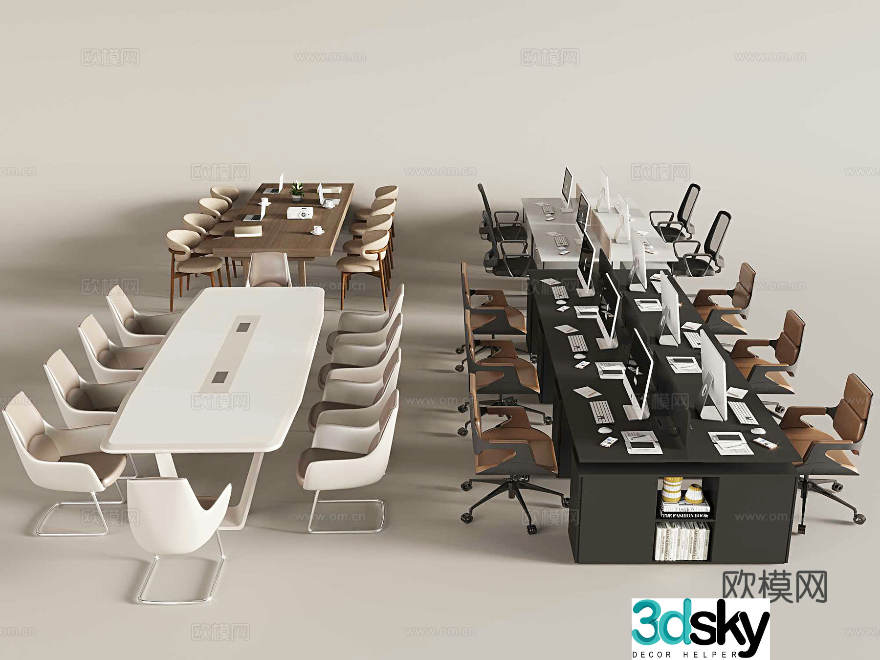 conference table conference table 3d model