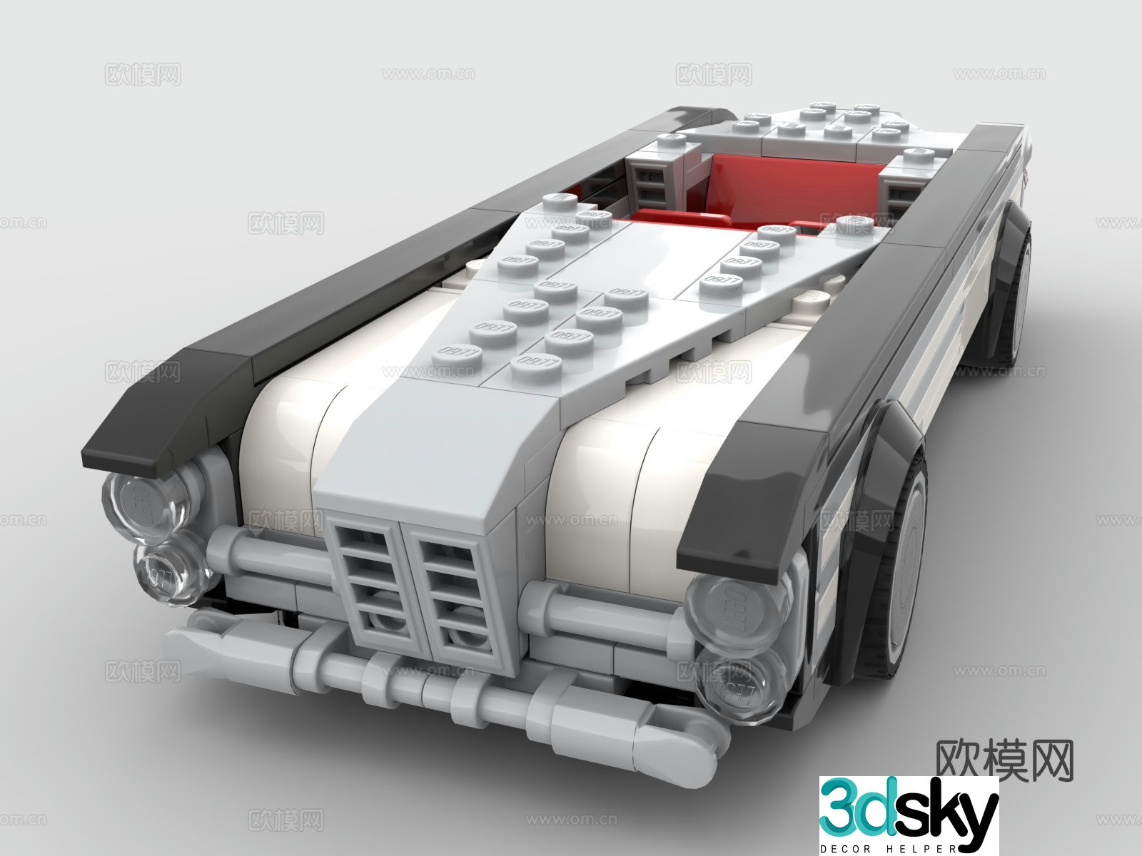 LEGO LEGO toys roadster car vehicle supercar 3d model
