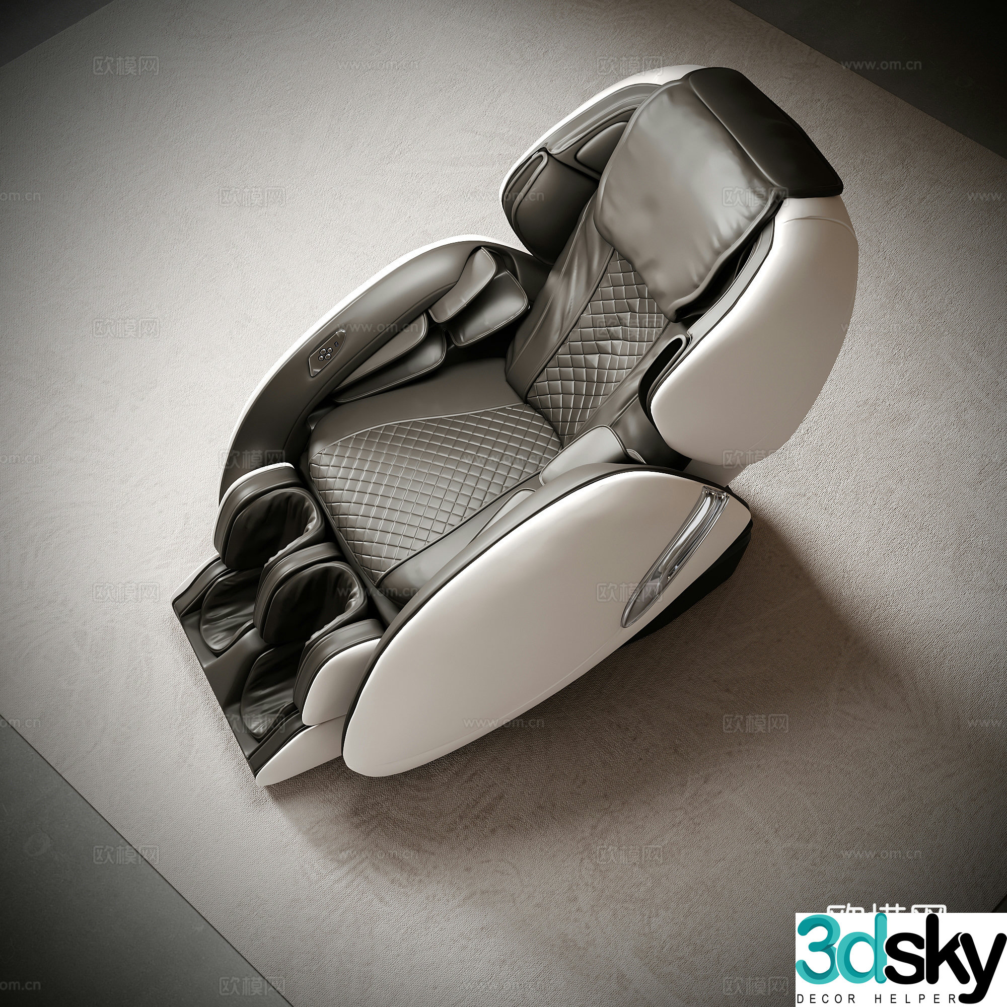 Modern massage chair massage sofa 3d model