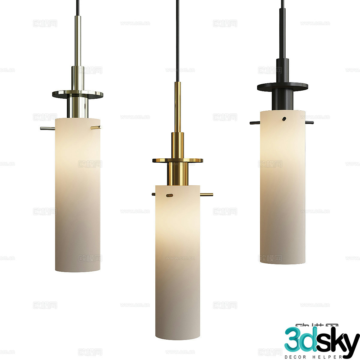 Creative chandelier 3d model